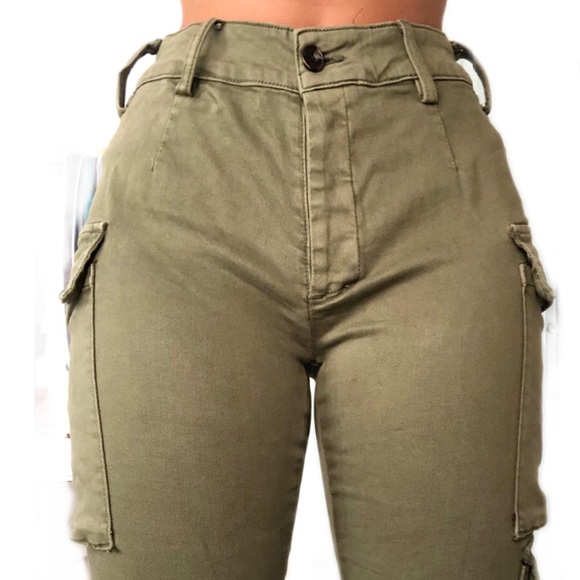 Fashion Nova Pants - Kalley Cargo Pants